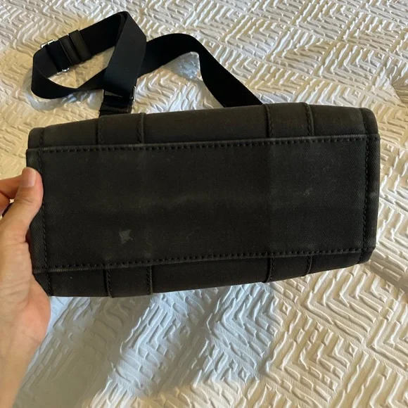 Marc Jacobs Black Canvas Tote Bag - Picture 5 of 11